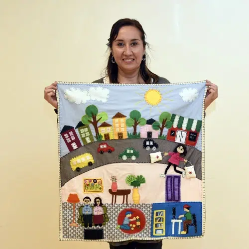 Exposición Taller Teletón Arte - Arpilleras en Cuarentena - 7
